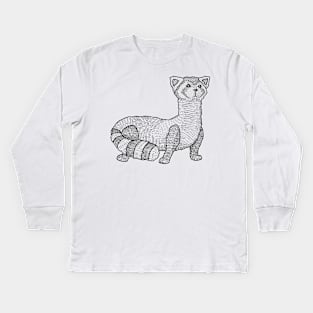 Pabu The Fire Ferret Legend of Korra Kids Long Sleeve T-Shirt